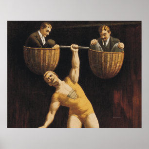 Affiches TOP Weighlifting Old School