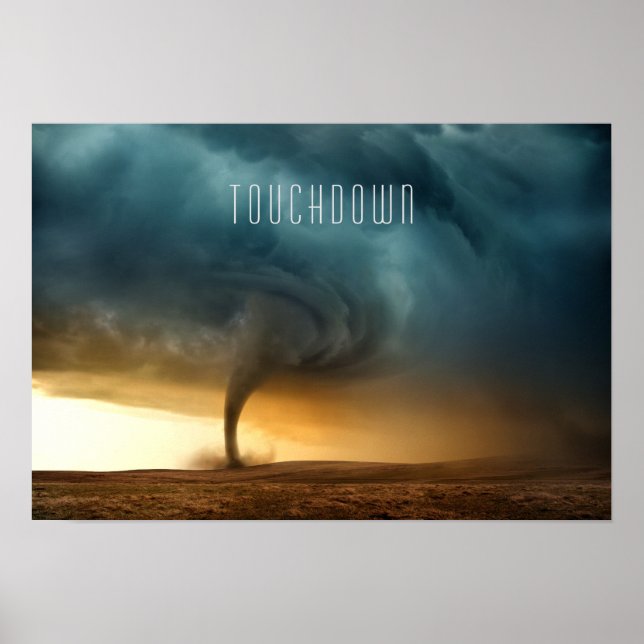 Affiches Tornade Touchdown (Devant)