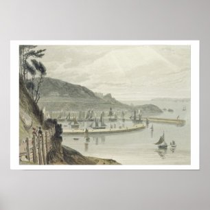 Affiches Torquay, Devon, du volume VIII 'd'un voyage Arou