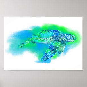 Affiches Tortue de mer