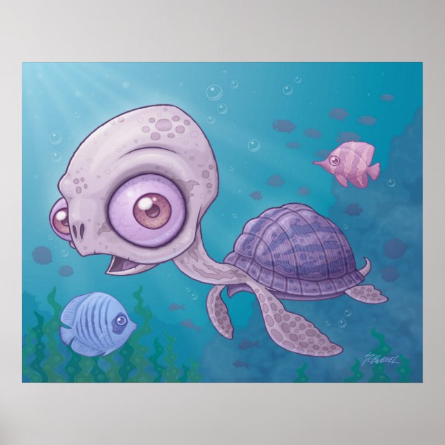 Affiches Tortue de mer (Devant)