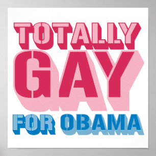 Affiches Totalement gay pour Obama -.png