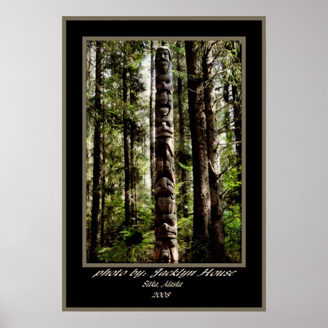 Affiches Totem Tlingit (Devant)