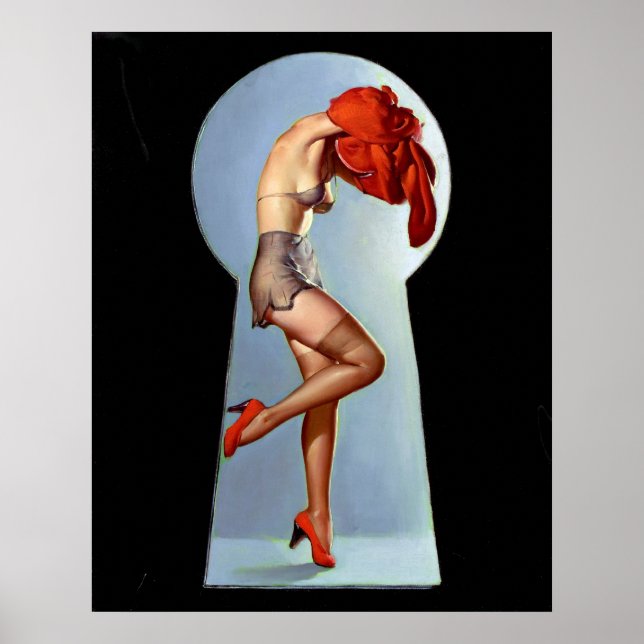 Affiches Touche du clavier vers le haut (Devant)