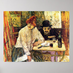 Affiches Toulouse-Lautrec - A la Mie dans le Restaurant
