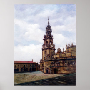 Affiches Tour de l'Horloge (Santiago de Compostela. À La