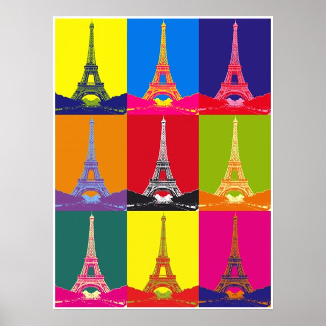 Affiches Tour Eiffel (Devant)