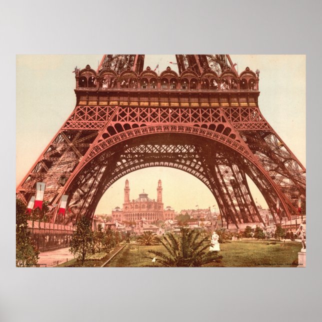 Affiches Tour Eiffel et Trocadéro (Devant)