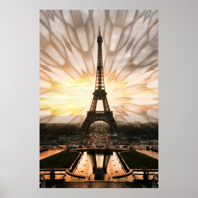 Affiches Tour Eiffel, imprimer (Devant)