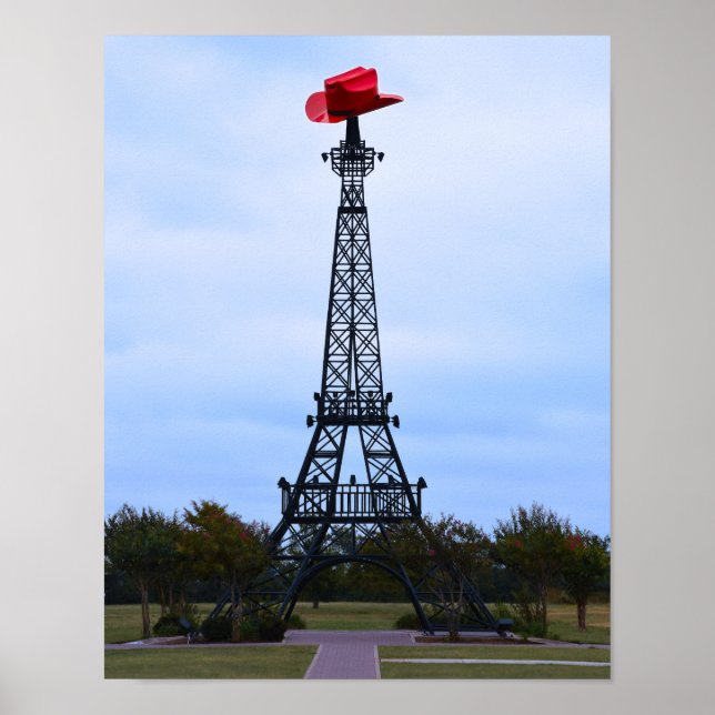 Affiches Tour Eiffel, Paris, Texas (Devant)