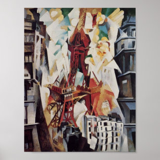 Affiches Tour Eiffel - Robert Delaunay