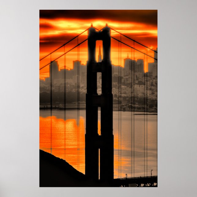 Affiches Tour Golden Gate (Devant)