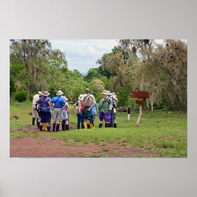 Affiches Touristes des îles Galapagos (Devant)