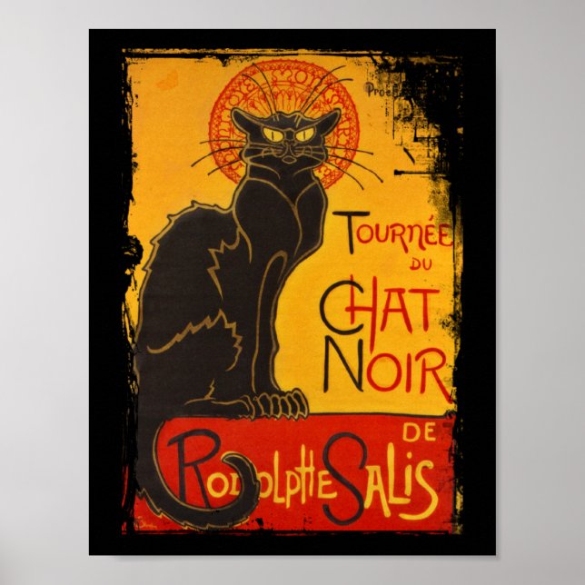 Affiches Tournee du Conversation Noir (Devant)