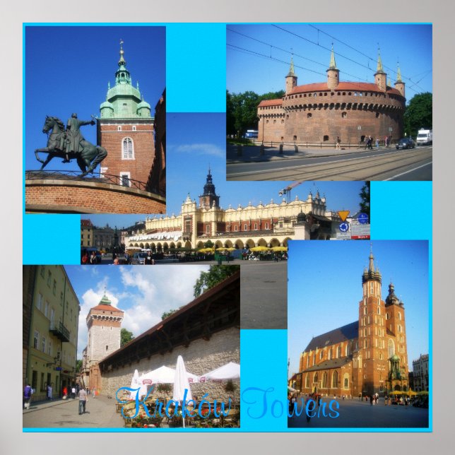 Affiches Tours de Cracovie (Devant)