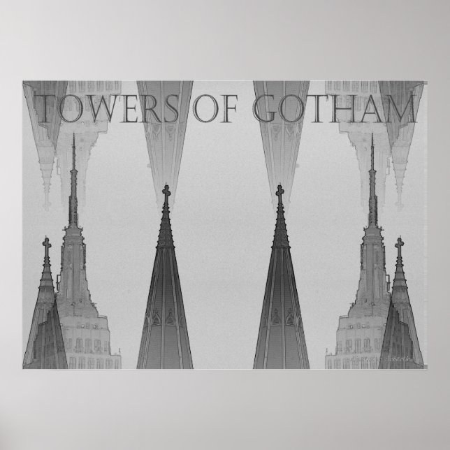 Affiches "Tours de Gotham" NYC 2006 (Devant)