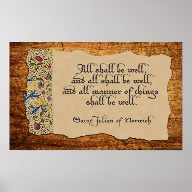 Affiches Tous Doivent Être Bonne - variante Saint (Devant)