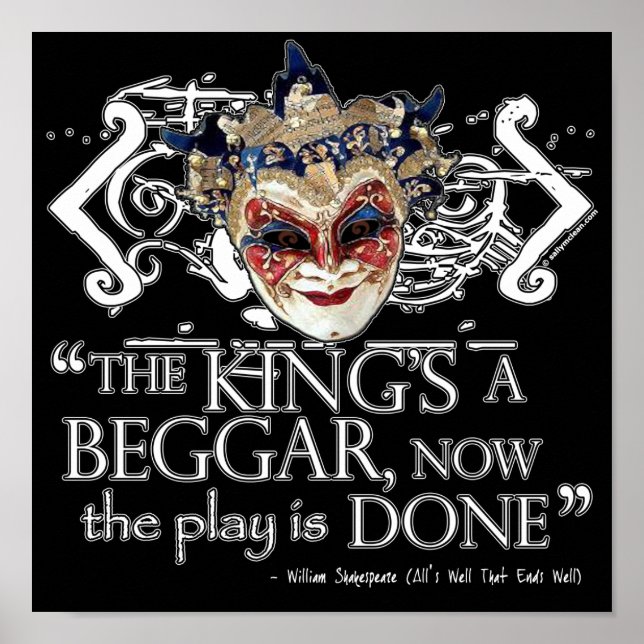 Affiches Tout Bien Qui Finit Bien Citer (Devant)