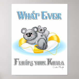 Affiches TOUT CE QUI Flotte votre Koala