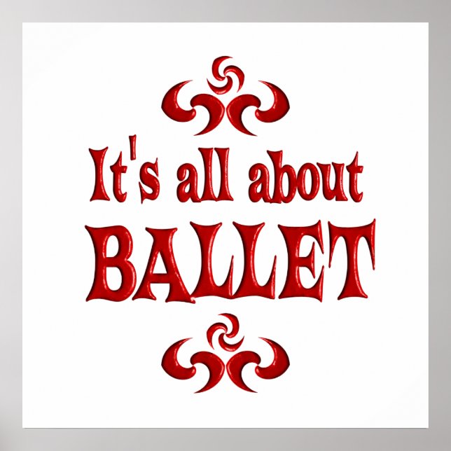 AFFICHES TOUT SUR BALLET (Devant)