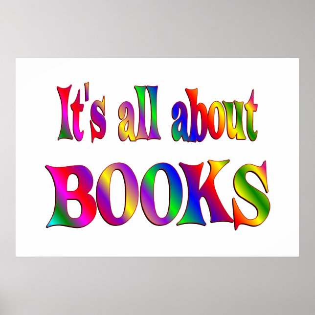 Affiches Tout sur les livres (Devant)