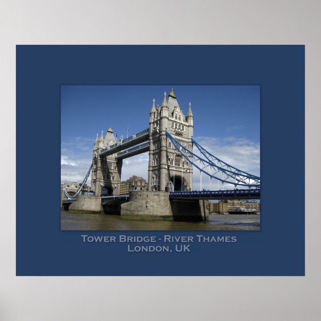 Affiches Tower Bridge, Londres, UK (Devant)