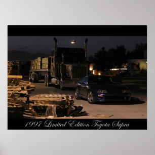 Affiches Toyota Supra 1997 Turbo