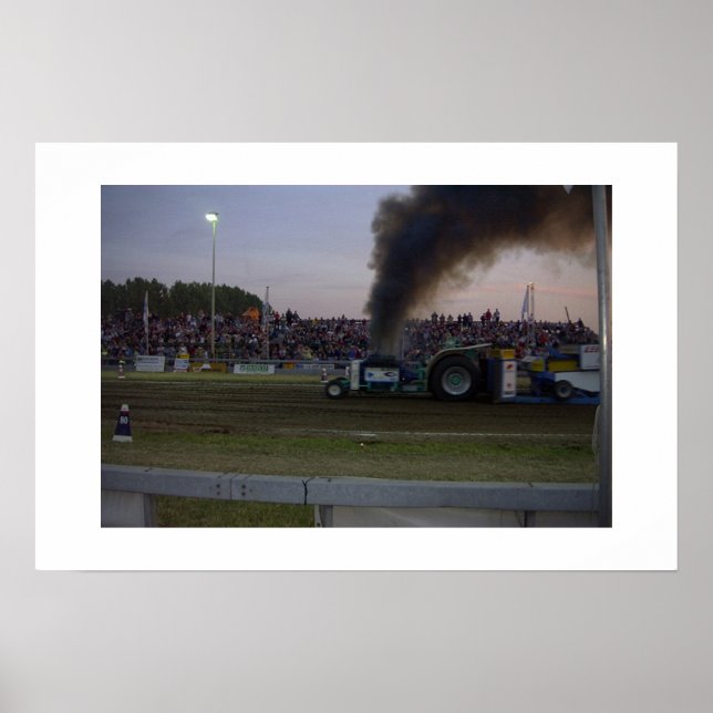 Affiches Tracteur Pulling #3 (Devant)
