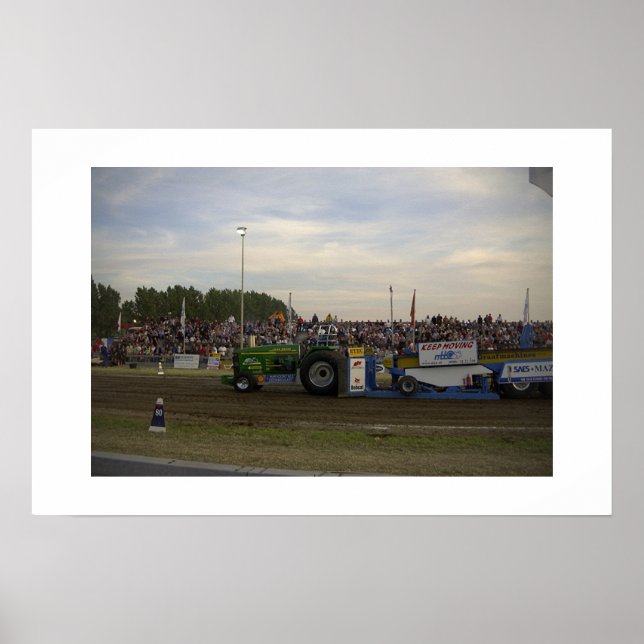 Affiches Tracteur Pulling #3 (Devant)