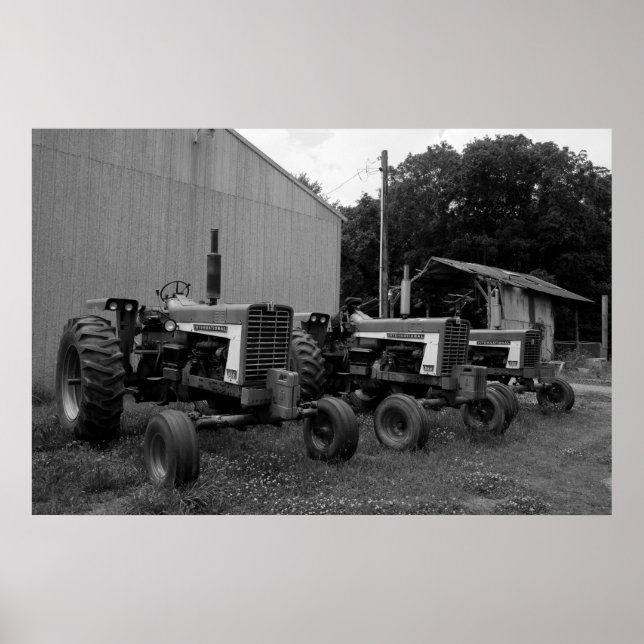 Affiches Tracteurs vintages (Devant)