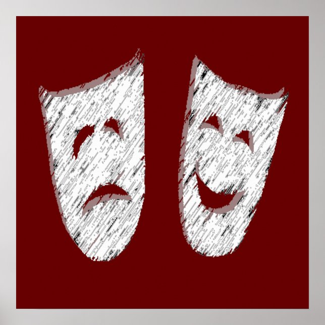 Affiches Tragédie comique (Devant)