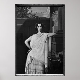 Affiches Tragédie ou, Portrait de Rachel, c.1854
