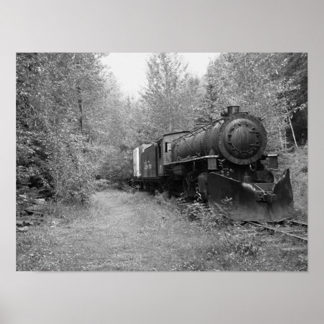 Affiches Train à vapeur à la retraite (Devant)