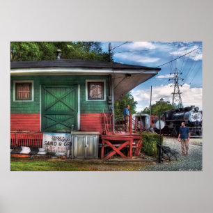 Affiches Train - Gare