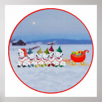 Traîneau de Noël
