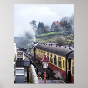 AFFICHES TRAINS À VAPEUR