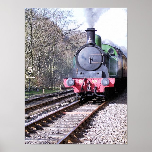 AFFICHES TRAINS À VAPEUR (Devant)