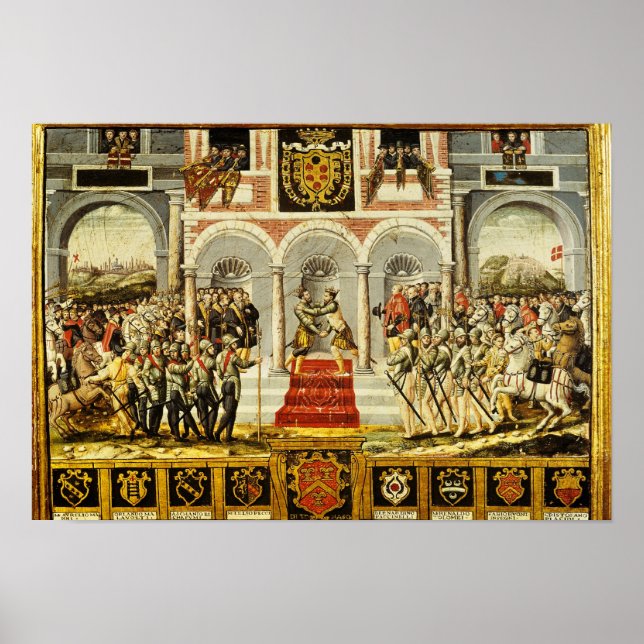 Affiches Traité de Cateau-Cambresis (Devant)