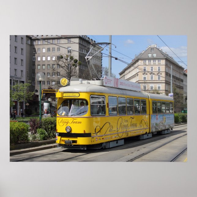 Affiches Tramway de Vienne (Devant)