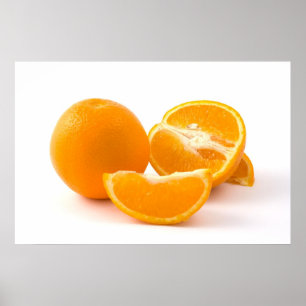 Affiches Tranche de stimulation d'affiches d'oranges de la