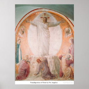Affiches Transfiguration du Christ par ATF Angelico