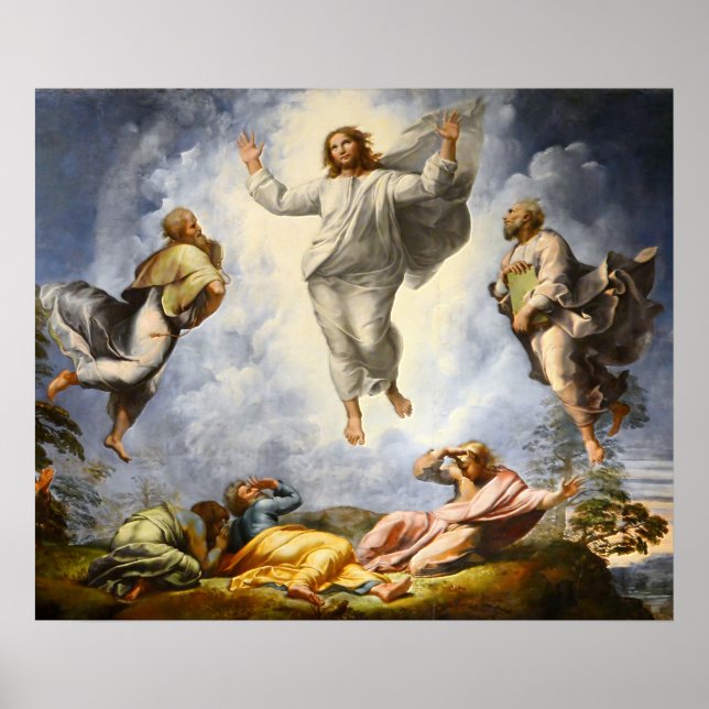 Affiches Transfiguration du Christ - Raphaello Sanzio 1520 (Devant)