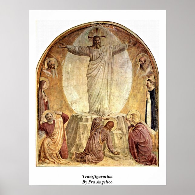 Affiches Transfiguration Par Fra Angelico (Devant)