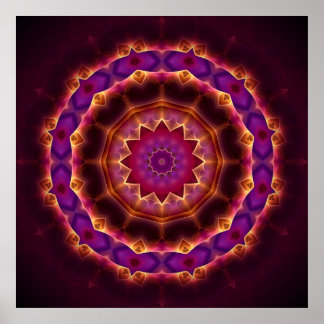 Affiches Transformational Mandala