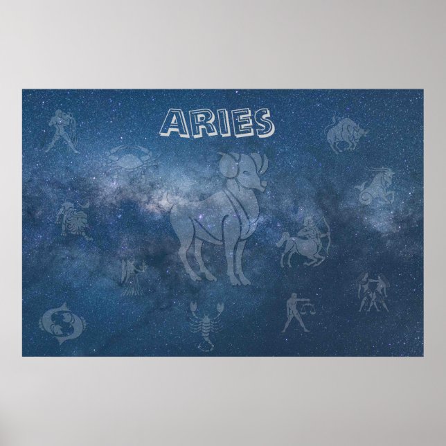 Affiches Transparent Aries (Devant)