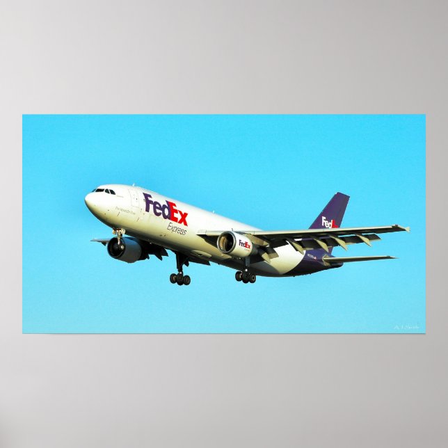 Affiches Transport aérien sur la finale (Devant)