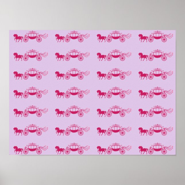 Affiches Transport Fairytale ~ Papier d'enveloppement cadea (Devant)