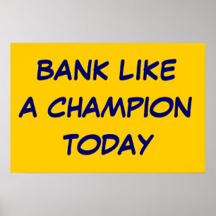 Affiches Travail comme un champion