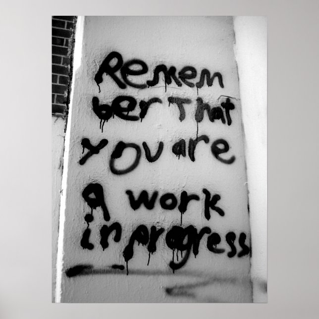 Affiches Travail en cours (Devant)