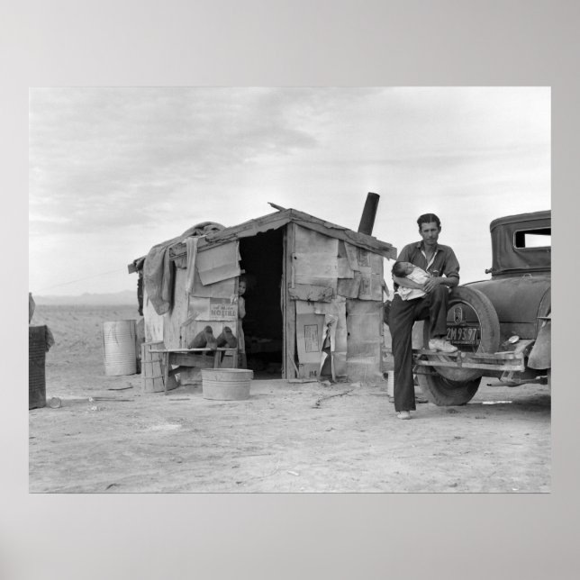 Affiches Travailleur mexicain migrant : 1937 (Devant)